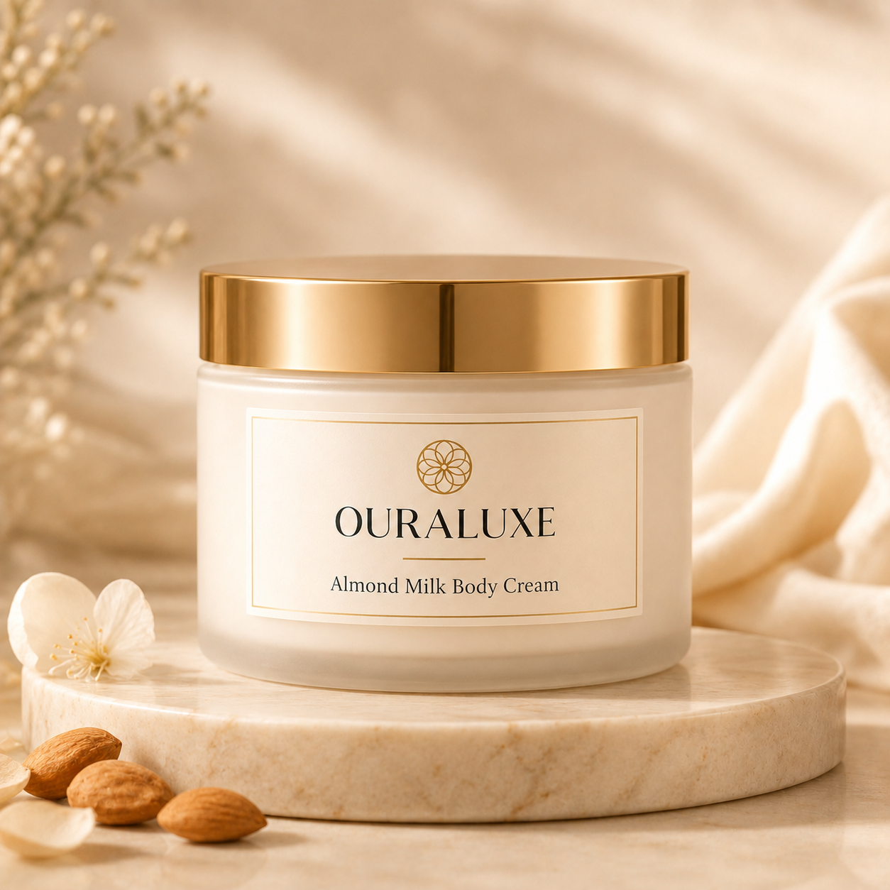 Ouraluxe Almond Milk Body Cream